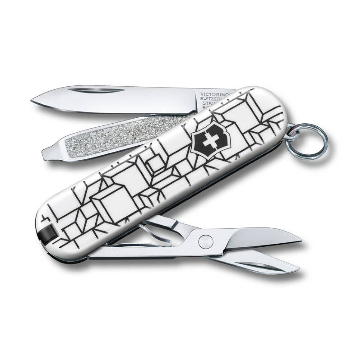 Нож-брелок Classic Cubic Illusion Victorinox 0.6223.L2105 1