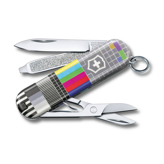 Нож-брелок Classic Retro TV Victorinox 0.6223.L2104