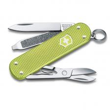 Нож-брелок Classic SD Alox Colors Lime Twist Victorinox 0.6221.241G