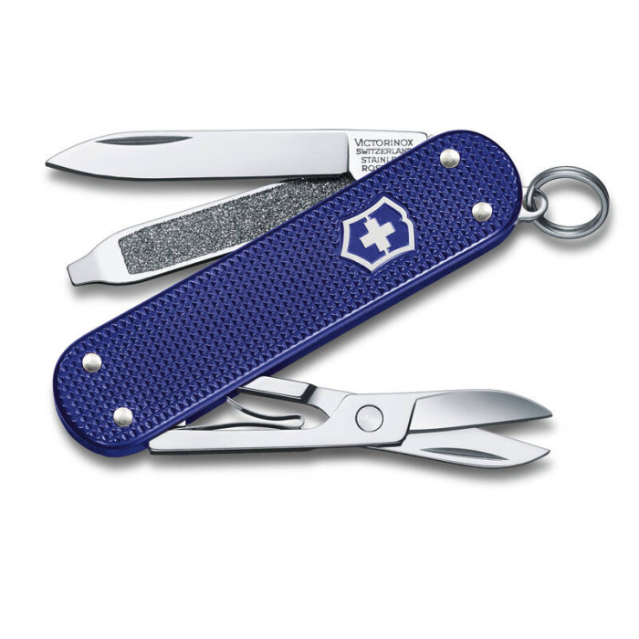 Нож-брелок Classic SD Alox Colors Night Dive Victorinox 0.6221.222G