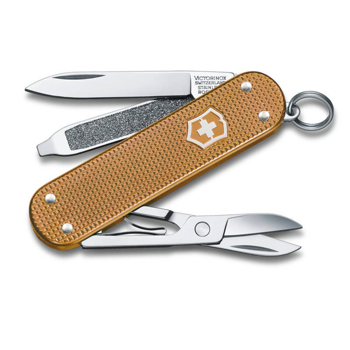Нож-брелок Classic SD Alox Colors Wet Sand Victorinox 0.6221.255G 1