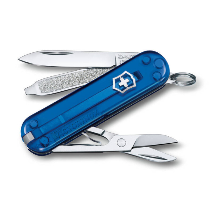 Нож-брелок Classic SD Colors Deep Ocean Victorinox 0.6223.T2G