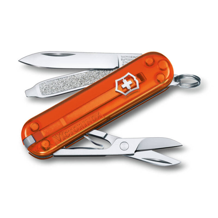 Нож-брелок Classic SD Colors Fire Opal Victorinox 0.6223.T82G