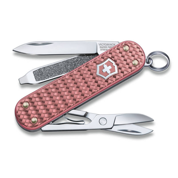 Нож-брелок Classic SD Precious Alox Gentle Rose Victorinox 0.6221.405G