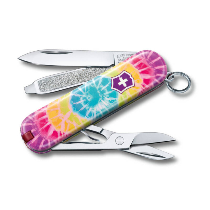 Нож-брелок Classic Tie Dye Victorinox 0.6223.L2103
