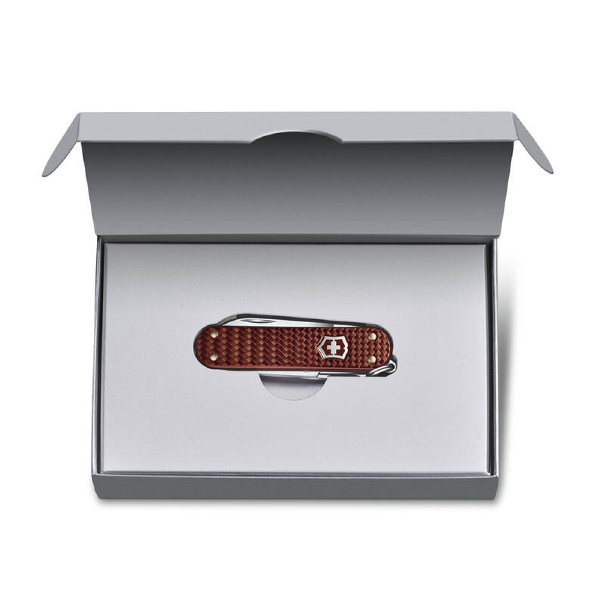 Нож-брелок VICTORINOX 5 функций коричневый 0.6221.4011G 4