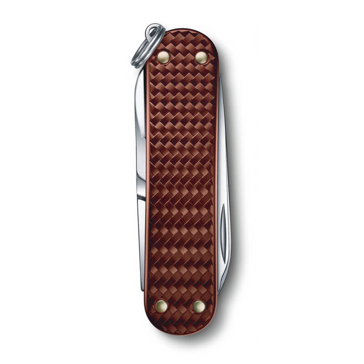Нож-брелок VICTORINOX 5 функций коричневый 0.6221.4011G 3
