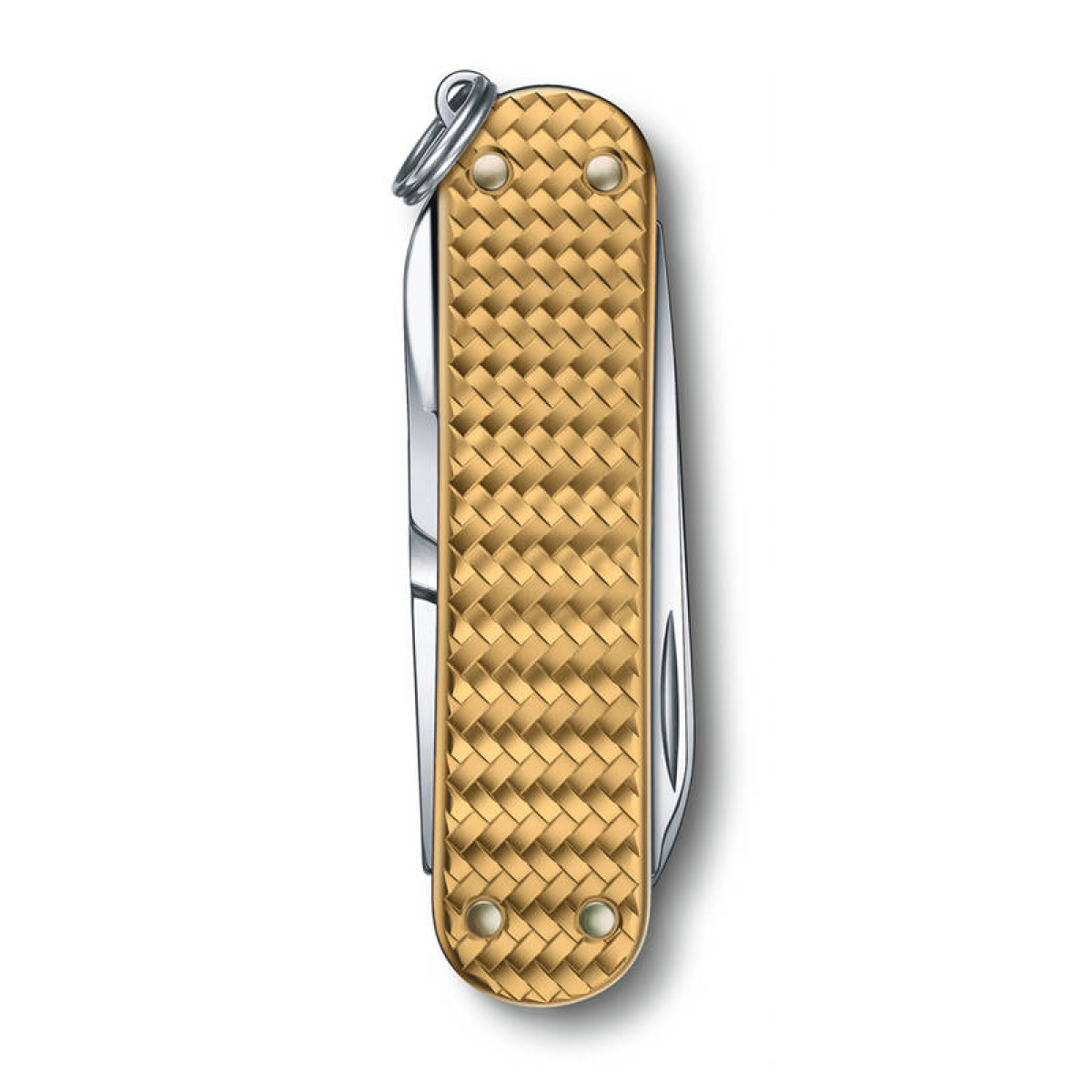Нож-брелок VICTORINOX 5 функций золотистый 0.6221.408G 5