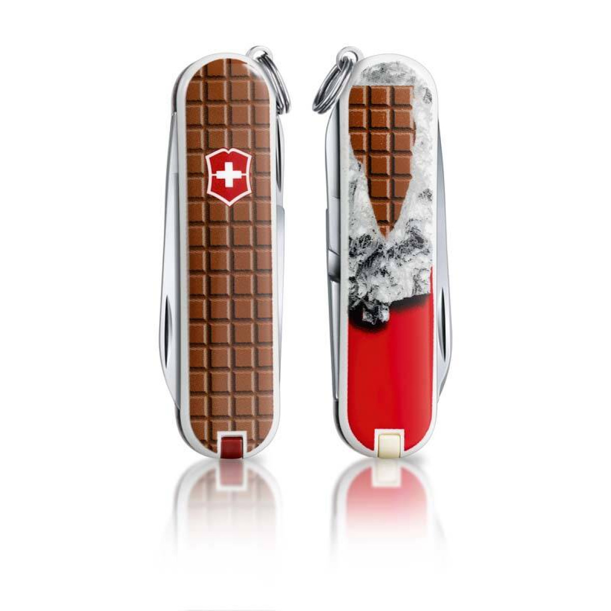 Нож-брелок Victorinox Classic, 58 мм, 7 функций, "The Chocolate" 4