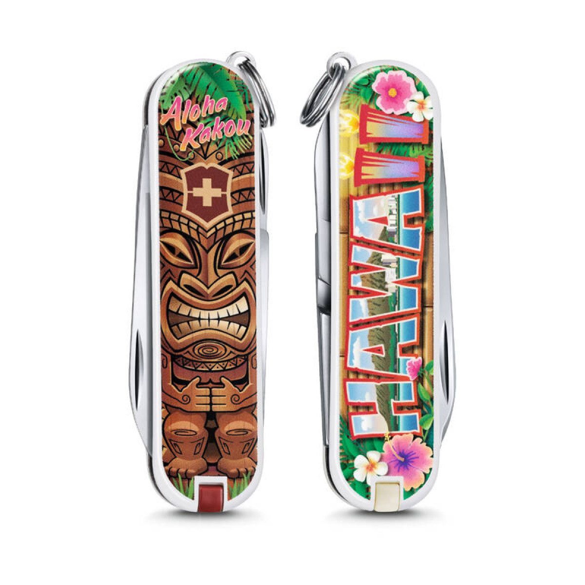 Нож-брелок VICTORINOX Classic "Aloha Kakou", 58 мм, 7 функций 3