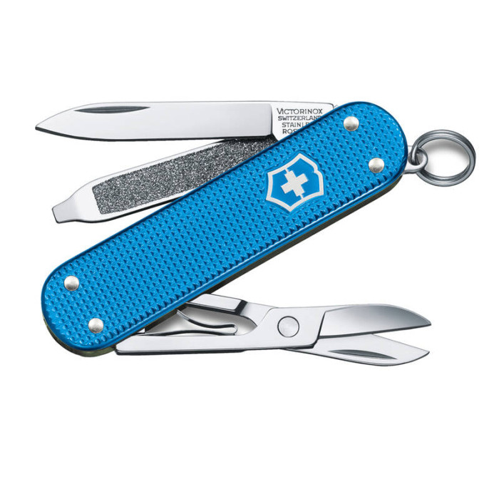 Нож брелок VICTORINOX Classic Alox 58 мм 5 функций