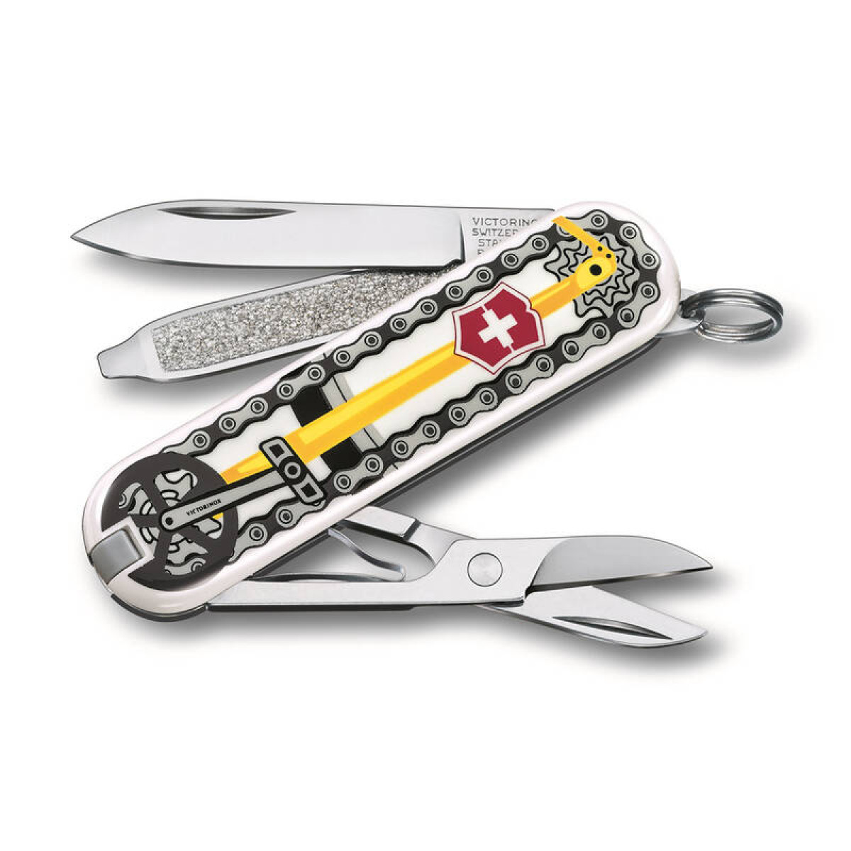 Нож брелок VICTORINOX Classic Bike Ride 58 мм 7 функций 1