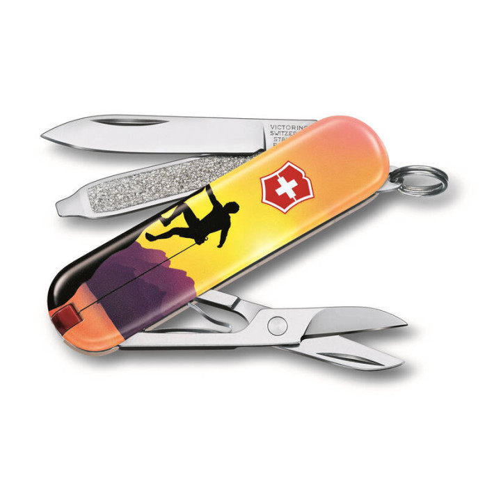 Нож брелок VICTORINOX Classic Climb High 58 мм 7 функций
