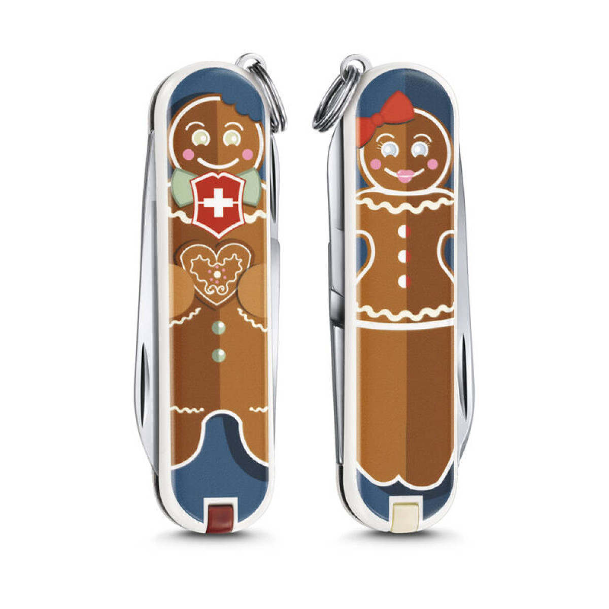 Нож-брелок VICTORINOX Classic "Gingerbread Love", 58 мм, 7 функций 2
