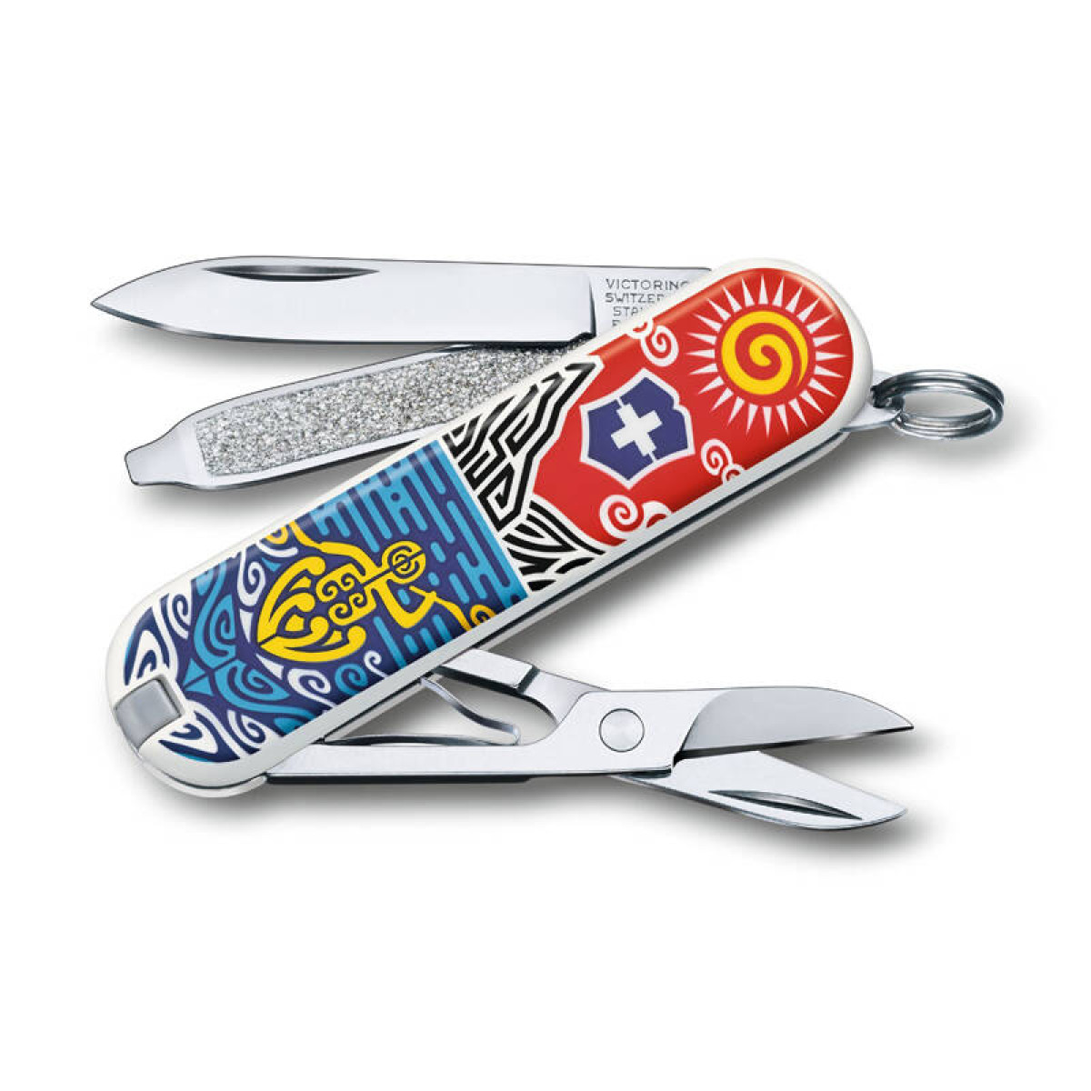 Нож-брелок VICTORINOX Classic "New Zealand", 58 мм, 7 функций 1