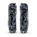 Нож-брелок VICTORINOX Classic SD Navy Camouflage, 58 мм, 7 функций, серо-синий камуфляж 0.6223.942