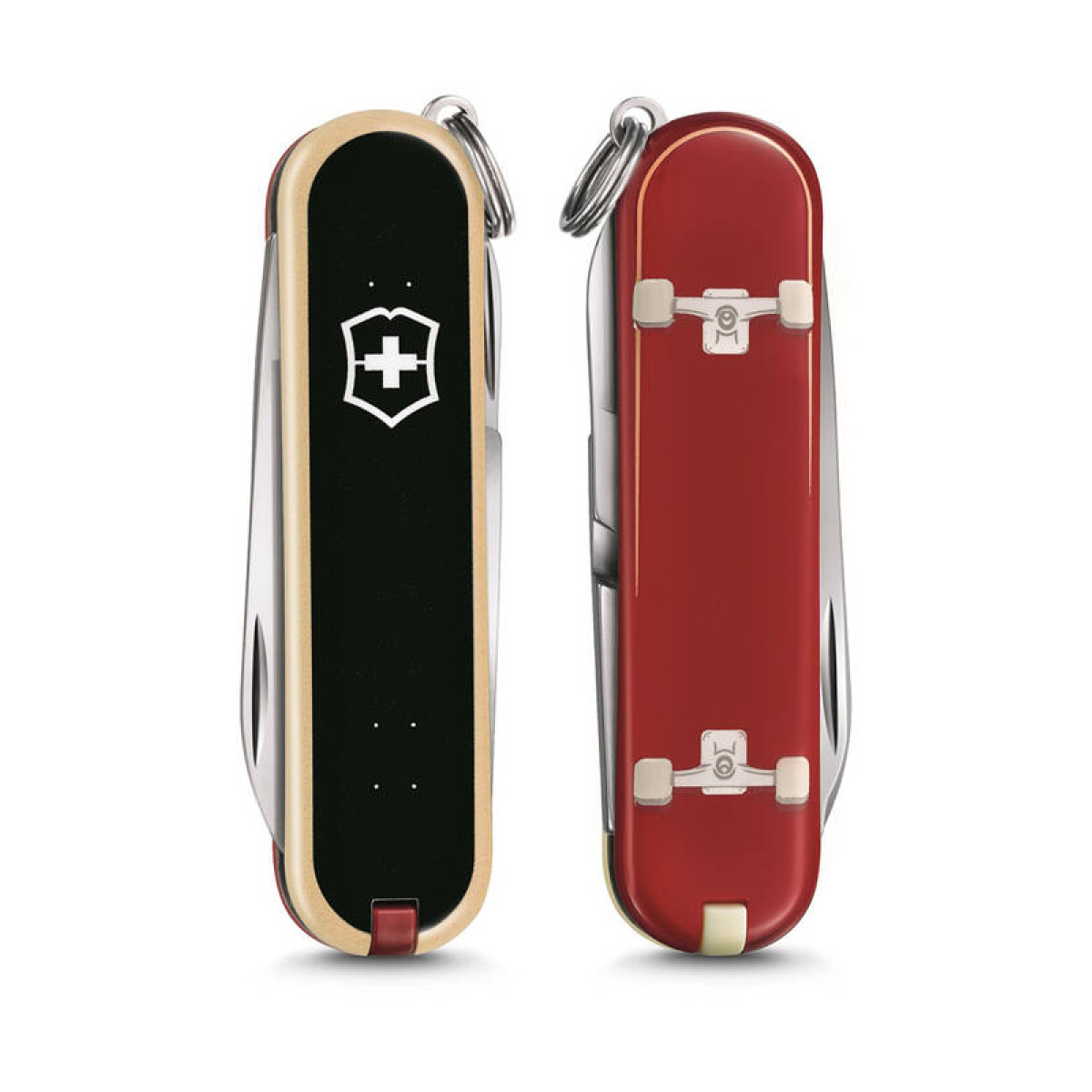 Нож брелок VICTORINOX Classic Skateboarding 58 мм 7 функций 3