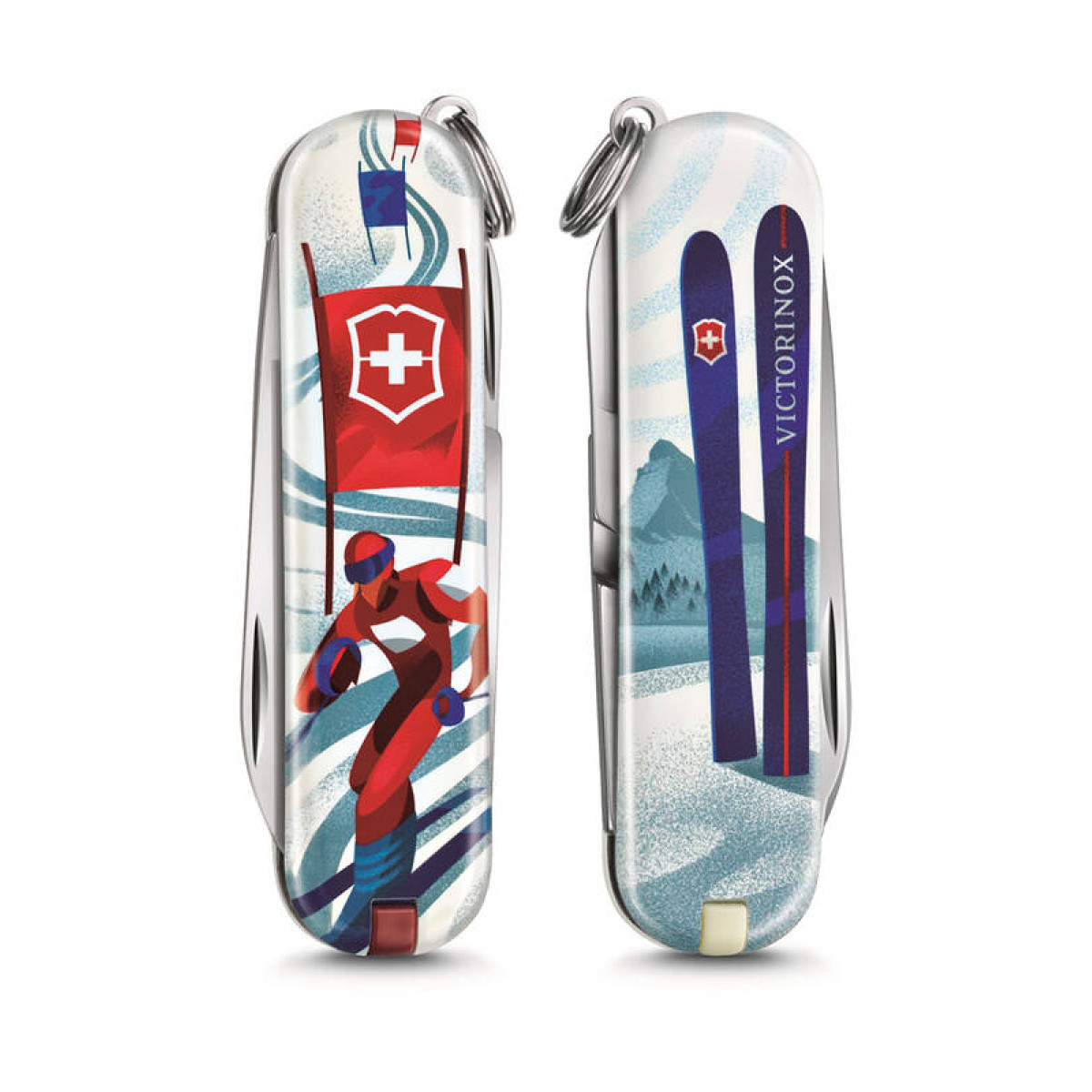 Нож брелок VICTORINOX Classic Ski Race 58 мм 7 функций 3