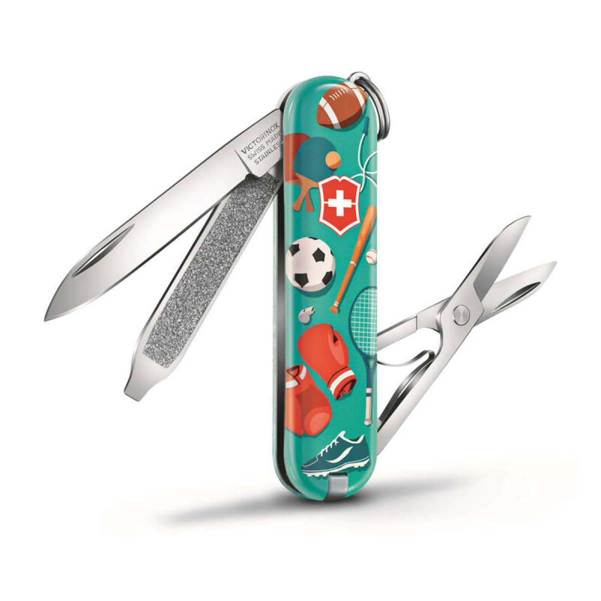 Нож брелок VICTORINOX Classic Sports World 58 мм 7 функций 4