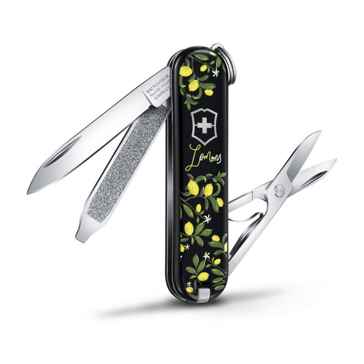 Нож-брелок VICTORINOX Classic "When Life Gives You Lemons", 58 мм, 7 функций 3