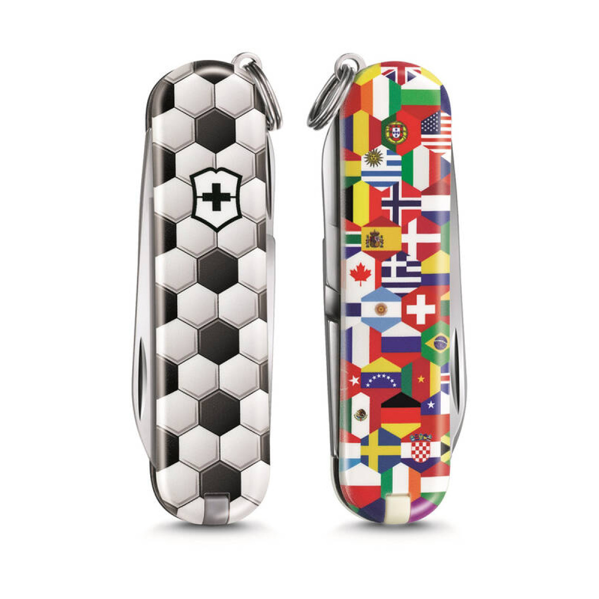 Нож брелок VICTORINOX Classic World Of Soccer 58 мм 7 функций 3