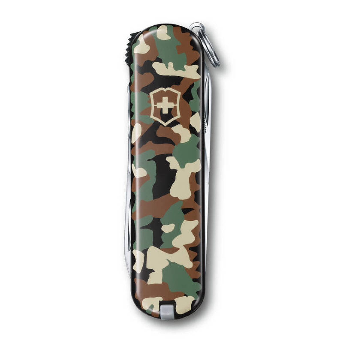 Нож-брелок VICTORINOX NailClip 580 зелёный камуфляж 3