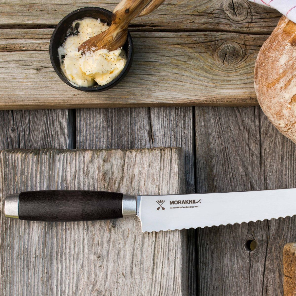 Нож для хлеба Morakniv Classic 1891 24 см черный 12315 3