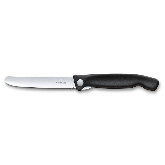 Нож для овощей Victorinox SwissClassic, складной, 11 см, чёрный