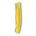 Нож для овощей Victorinox SwissClassic, складной, лезвие 11 см с волнистой заточкой, жёлтый 6.7836.F8B