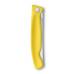Нож для овощей Victorinox SwissClassic, складной, лезвие 11 см с волнистой заточкой, жёлтый 6.7836.F8B