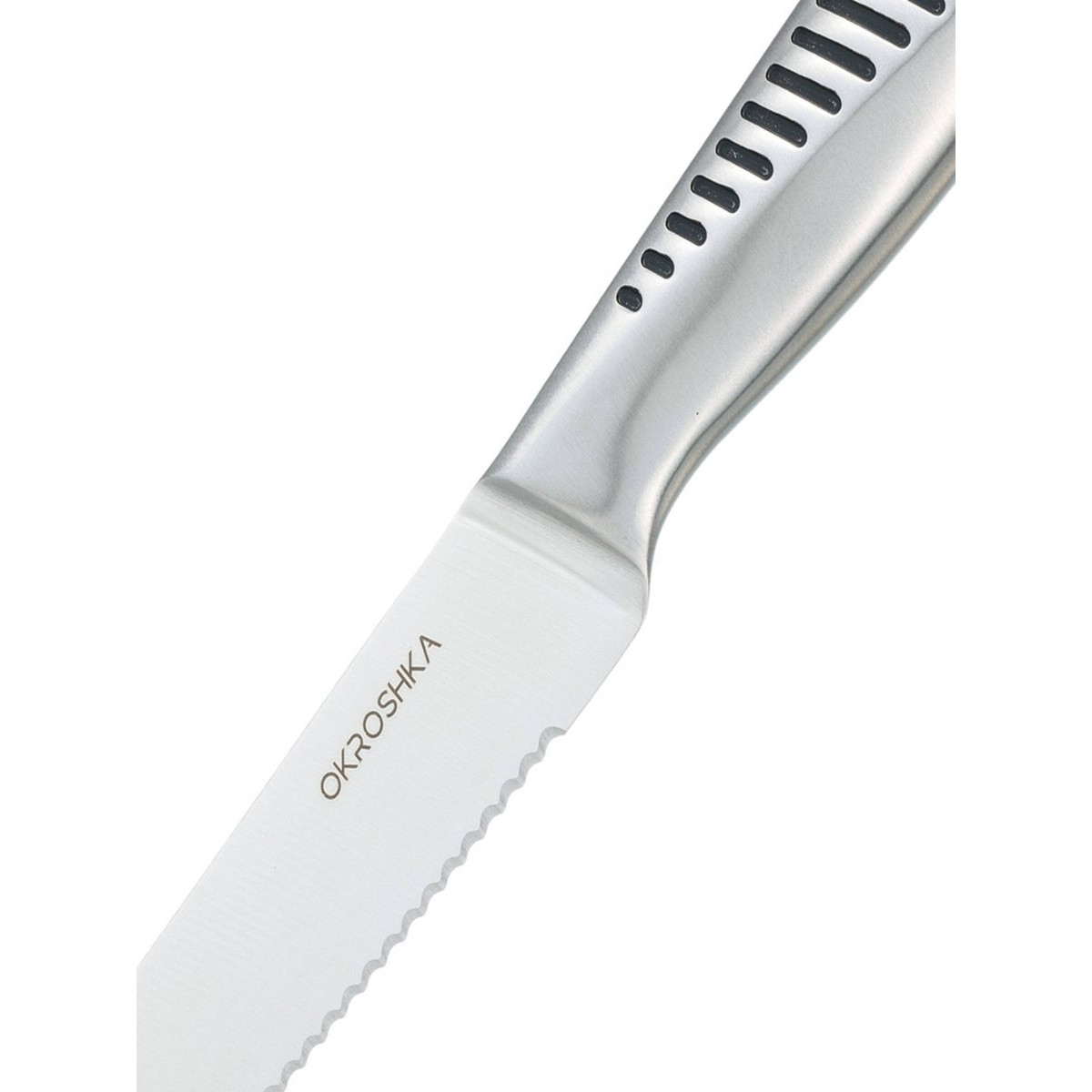 Нож для стейка Okroshka Wasabi 11,5 см OK212S-ST 4