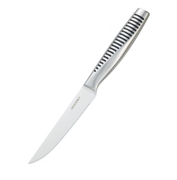 Нож для стейка Okroshka Wasabi 11,5 см OK212S-ST