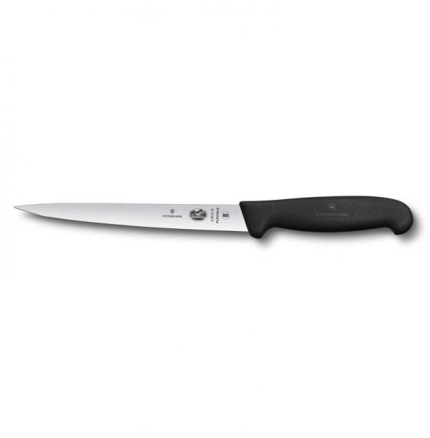 Нож филейный для рыбы Victorinox Fibrox 18 см 5.3813.18