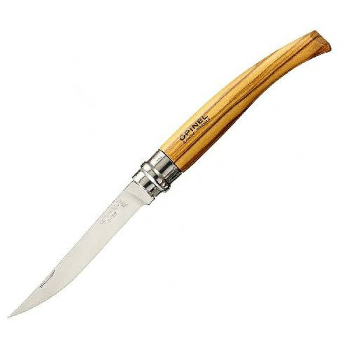 Нож филейный Opinel №10 Slim Olive