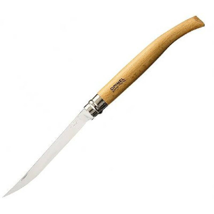 Нож филейный Opinel №15 Slim бук