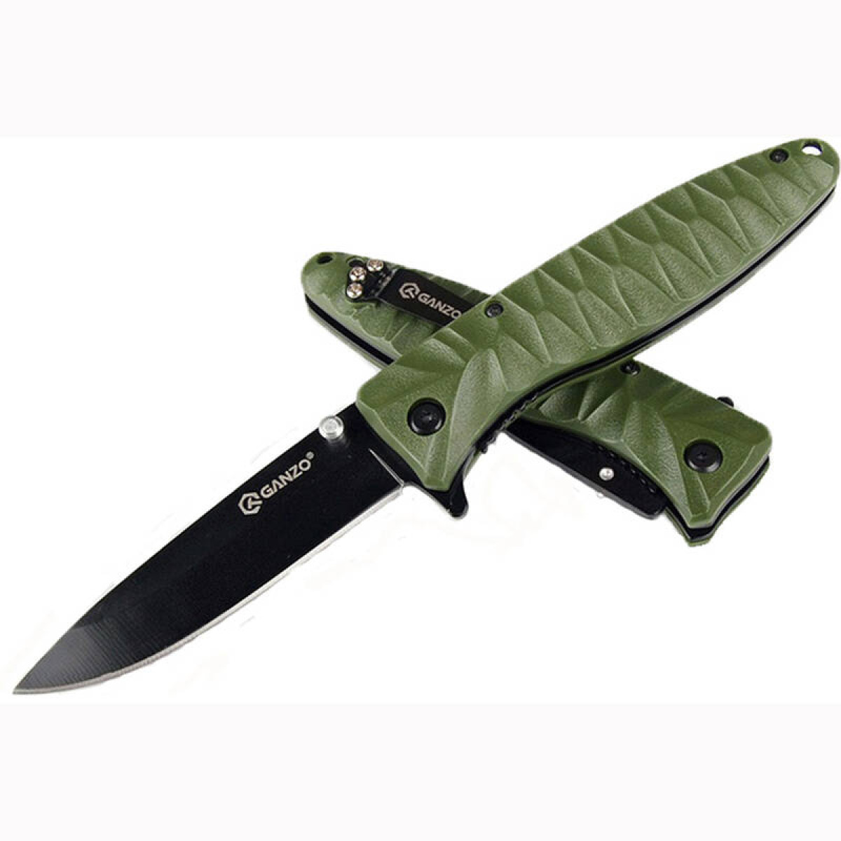 Нож Ganzo G620 зеленый G620g-1 2