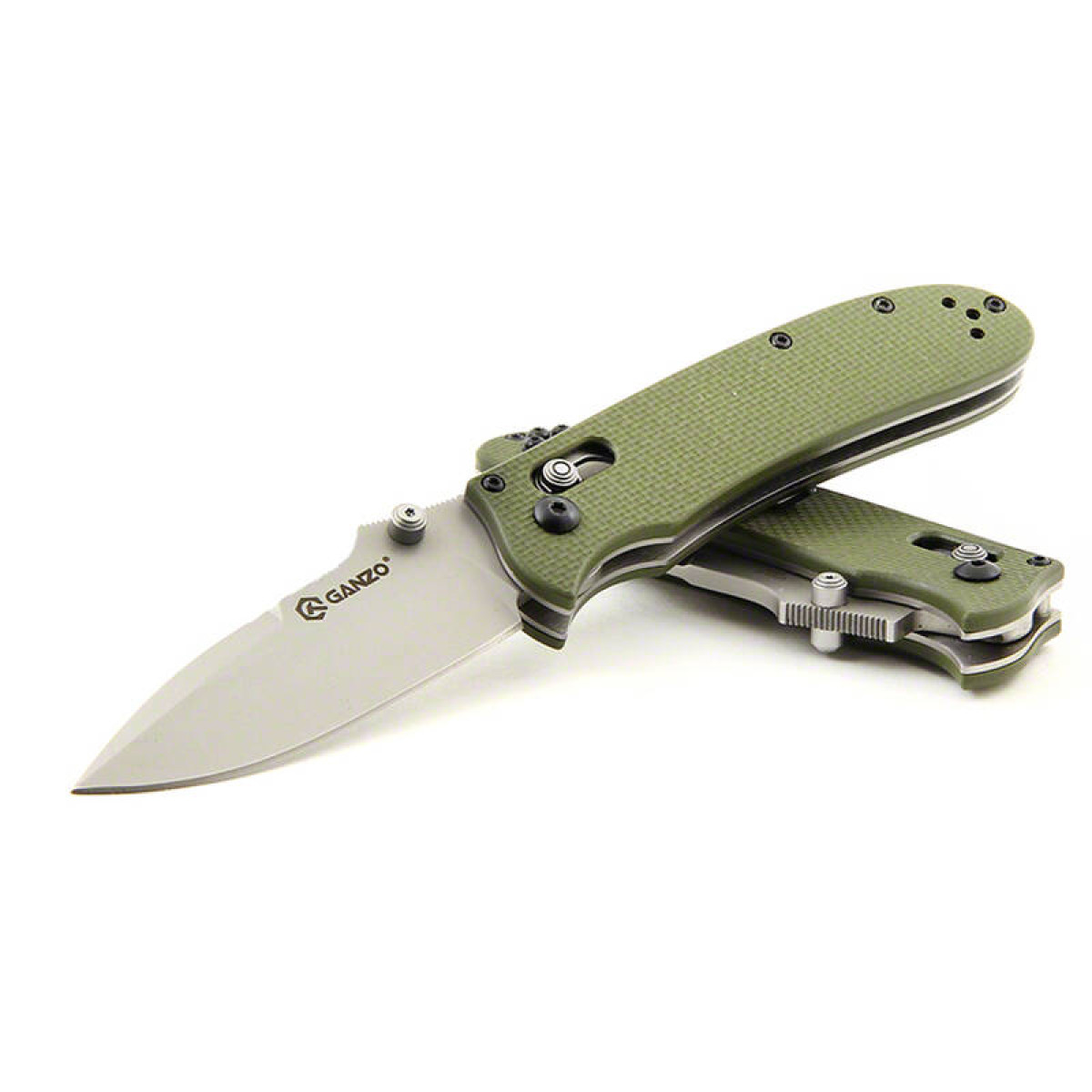 Нож Ganzo G704 зеленый 2