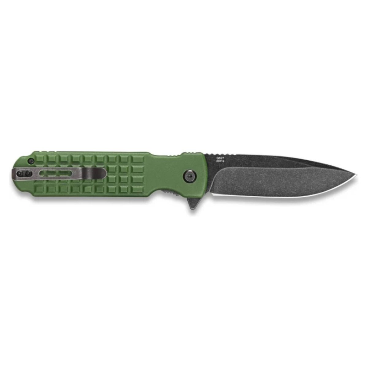 Нож GANZO зеленый G627-GR 2