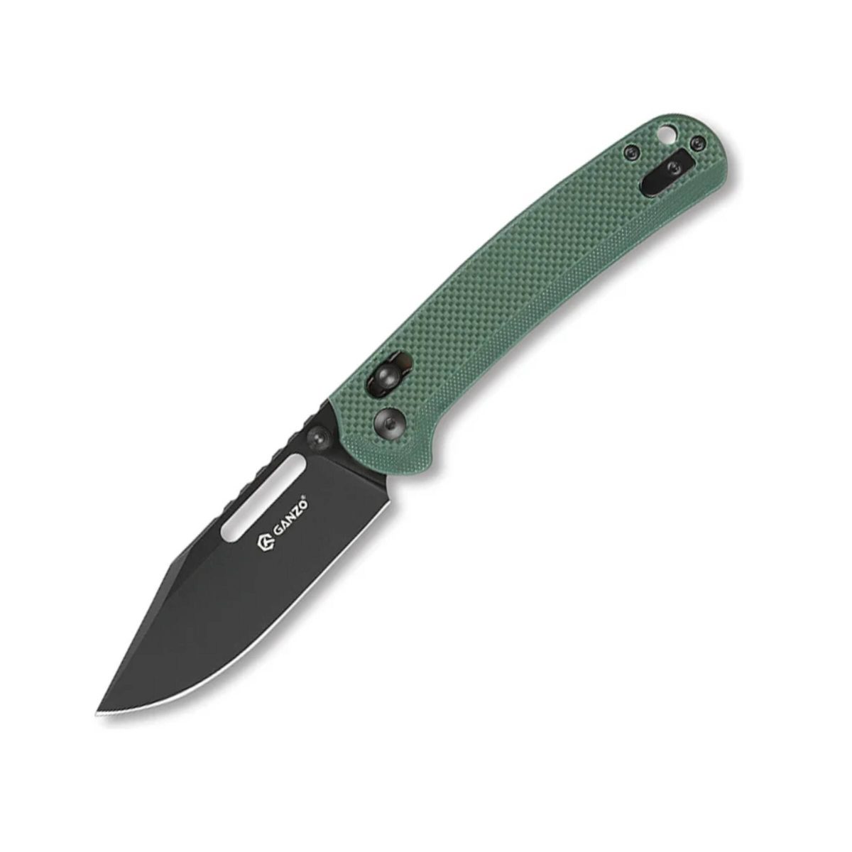 Нож GANZO зеленый G768PT-GB 1