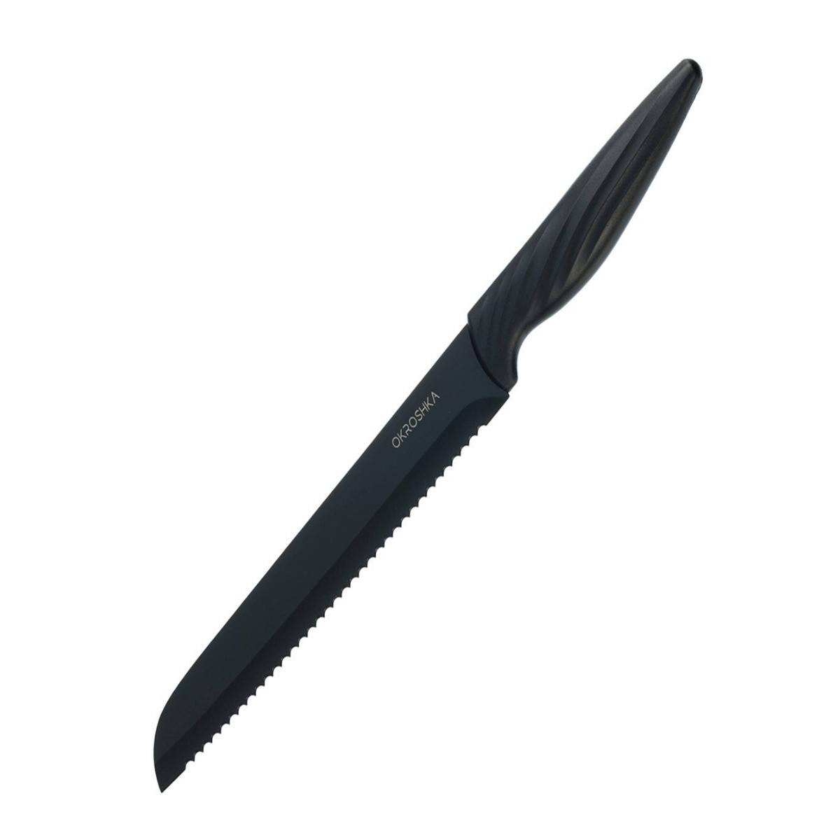 Нож хлебный Okroshka Crouton 19,9 см OK912P-B-BR 1