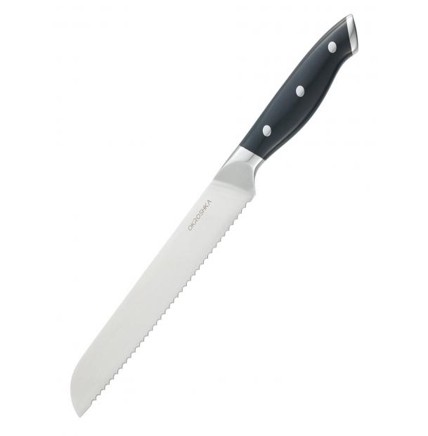 Нож хлебный Okroshka Tartar 18,2 см OK913SP-BR
