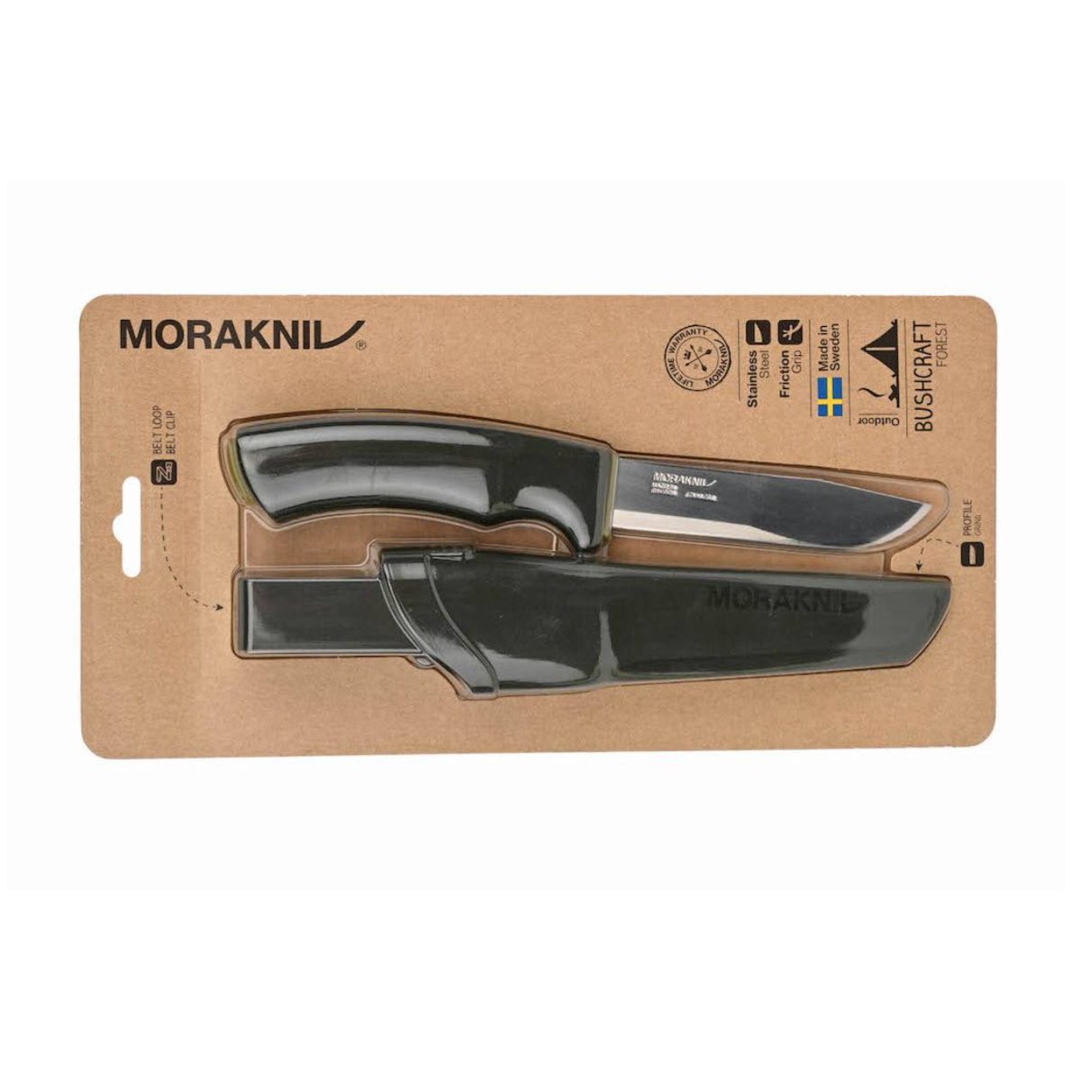 Нож Morakniv Bushcraft Forest 12356 в блистере 4