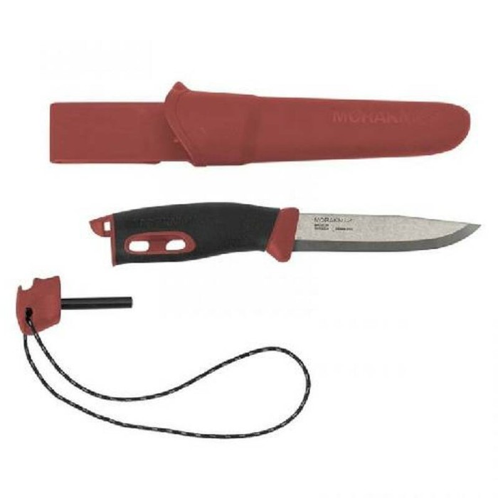 Нож Morakniv Companion Spark Red нержавеющая сталь