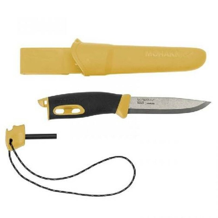 Нож Morakniv Companion Spark Yellow нержавеющая сталь
