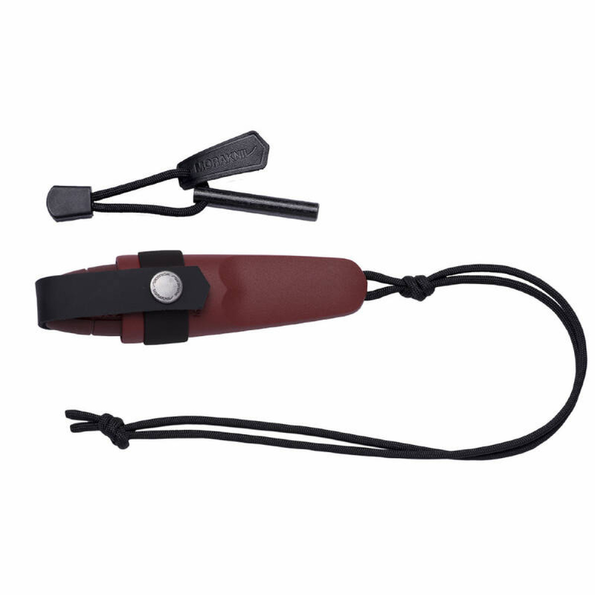 Нож Morakniv Eldris нержавеющая сталь красный, ножны, шнурок, огниво 13524 2