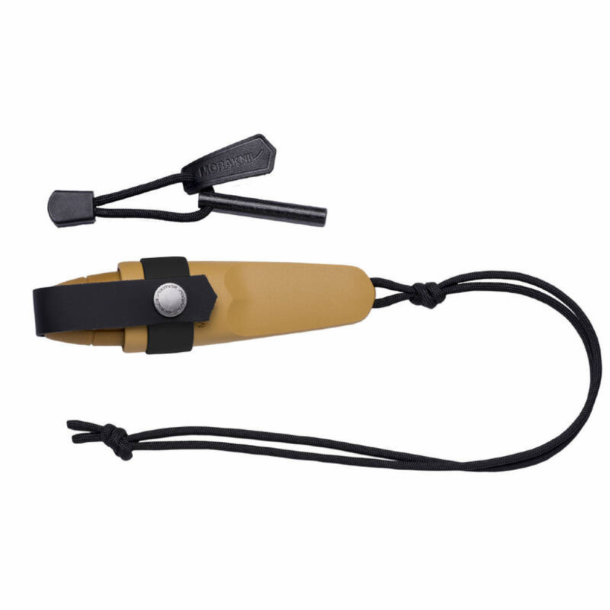 Нож Morakniv Eldris нержавеющая сталь желтый, ножны, шнурок, огниво 13523 3