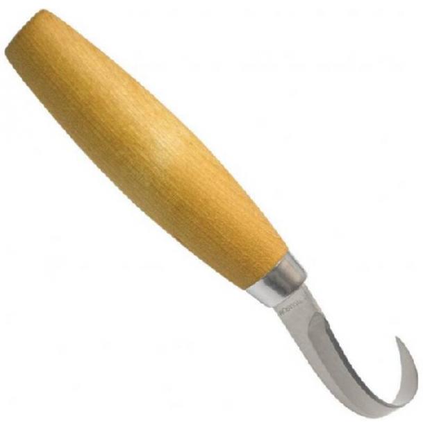 Нож Morakniv Hook Knife 164 Right Hand ложкорез нержавеющая сталь 13443