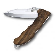 Нож охотника VICTORINOX Hunter Pro Wood 130 мм, 2 функции, с фиксатором, рукоять из орехового дерева