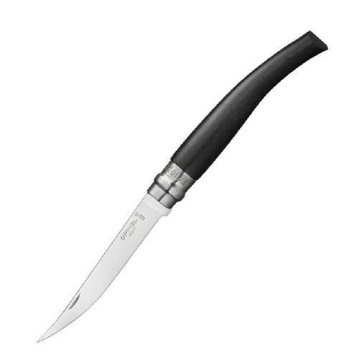 Нож Opinel №10 Slim мозамбикское эбеновое дерево