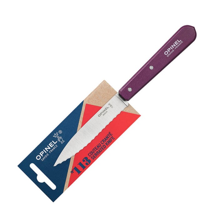Нож Opinel №113 деревянная рукоять нержавеющая сталь сливовый 001919